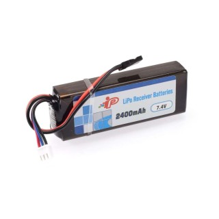 Intellect 2400mAh 7.4V RX LiPo Straight