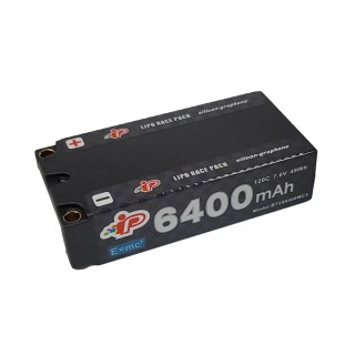 Intellect MC3 6400mAh 120C 7.6V Long Runtime Grap. Shorty Pack LiHV