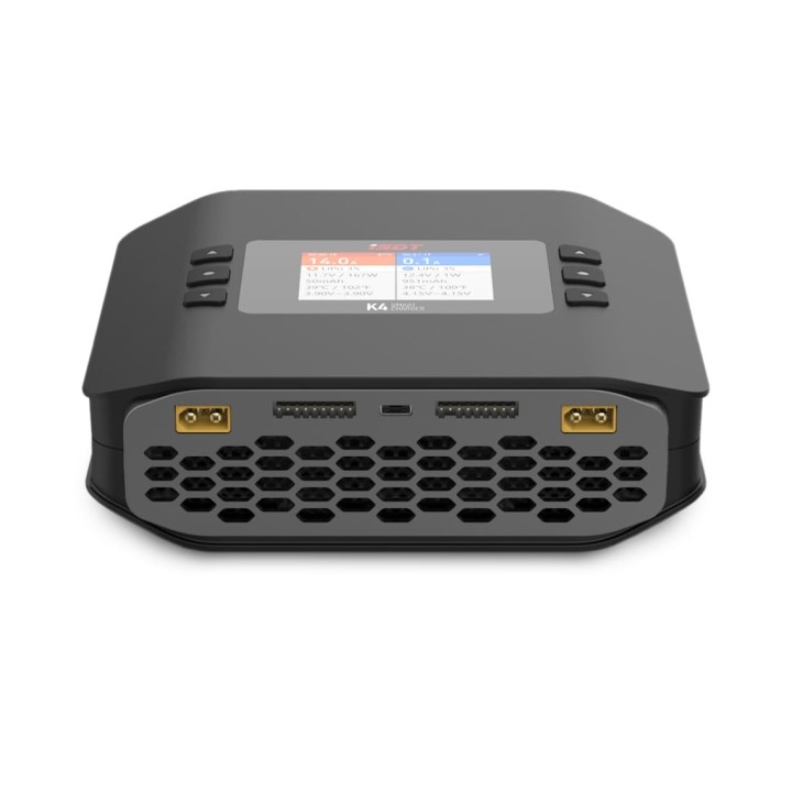 iSDT K4 20A 600W Dual Channel Smart Charger
