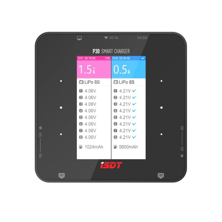 iSDT P30 30A 1000W Dual Channel Smart Charger
