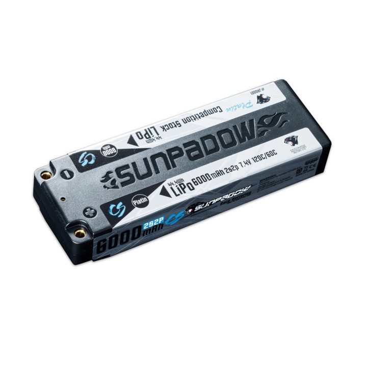 Sunpadow Platin 6000mAh 7.4V LiPo 120/60C