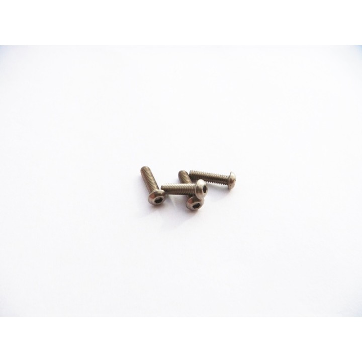 69886 Hiro Seiko Titanium Hex Socket Button Head Screw M2.6 X 6