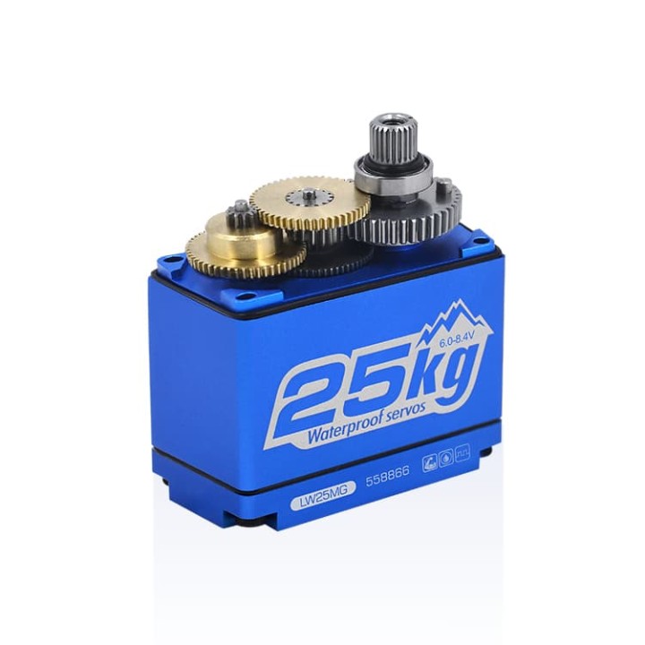 Power HD LW-25MG (0.14/25.0kg/7.4V) Servo Full Aluminum Waterproof