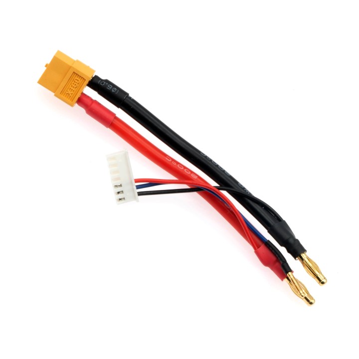 MonacoRC 6S Charging Cable 4.0mm to XT60 10AWG 70mm