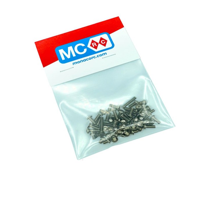 MonacoRC Mugen MTC2 Titan Screw Set TOP
