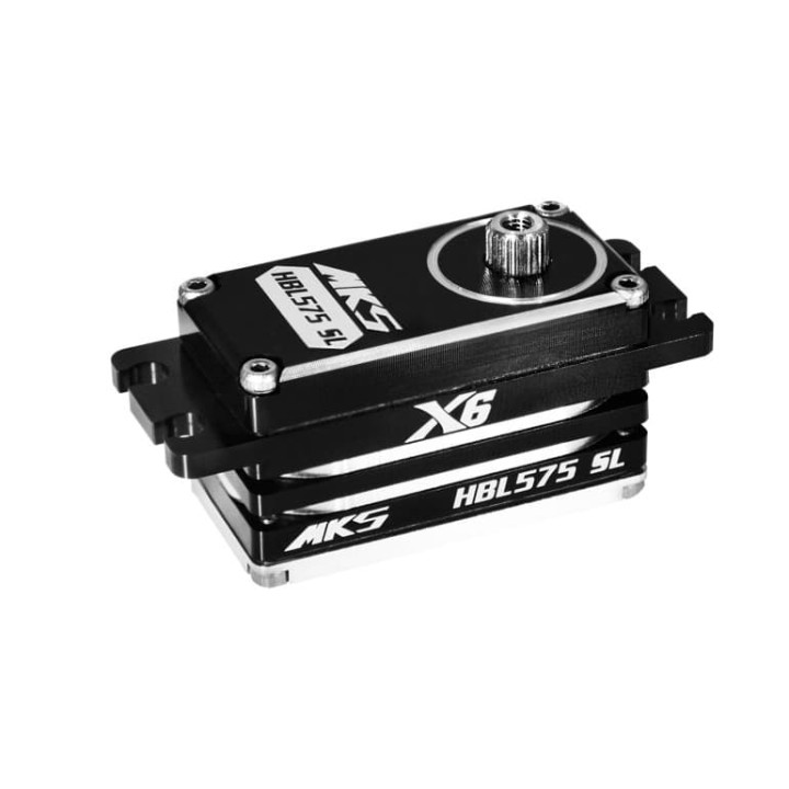MKS HBL575SL Ultra Low Profile (0.07s/16.8kg/7.4V) Brushless Servo