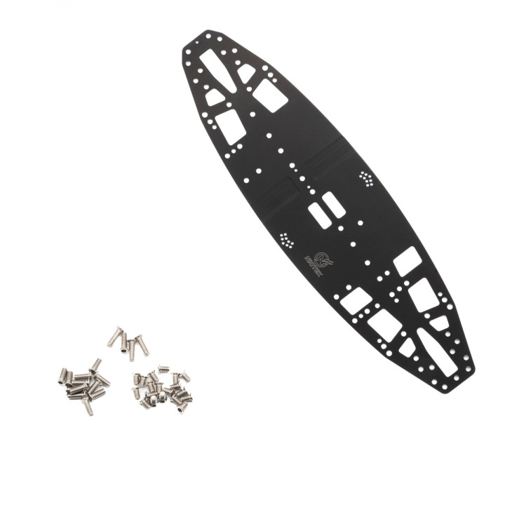 Niotek Spring Steel PTFE Chassis 1.2mm Awesomatix A800R with screws