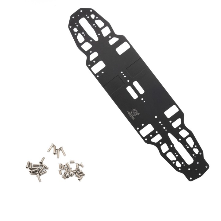 Niotek Spring Steel PTFE Chassis 1.2mm Infinity IF14 with screws