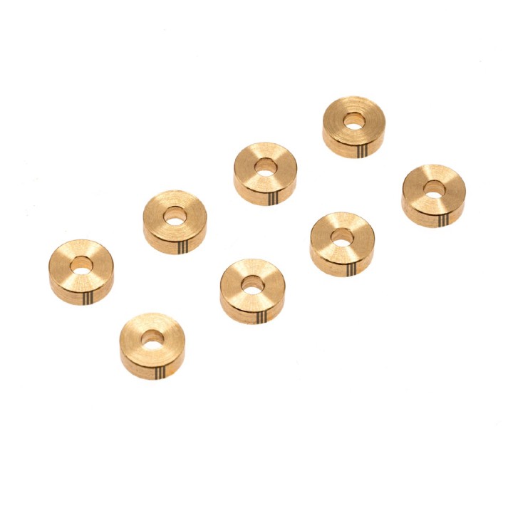 OfficinaRC Brass Smart Shim 3x9x3 mm - (8)