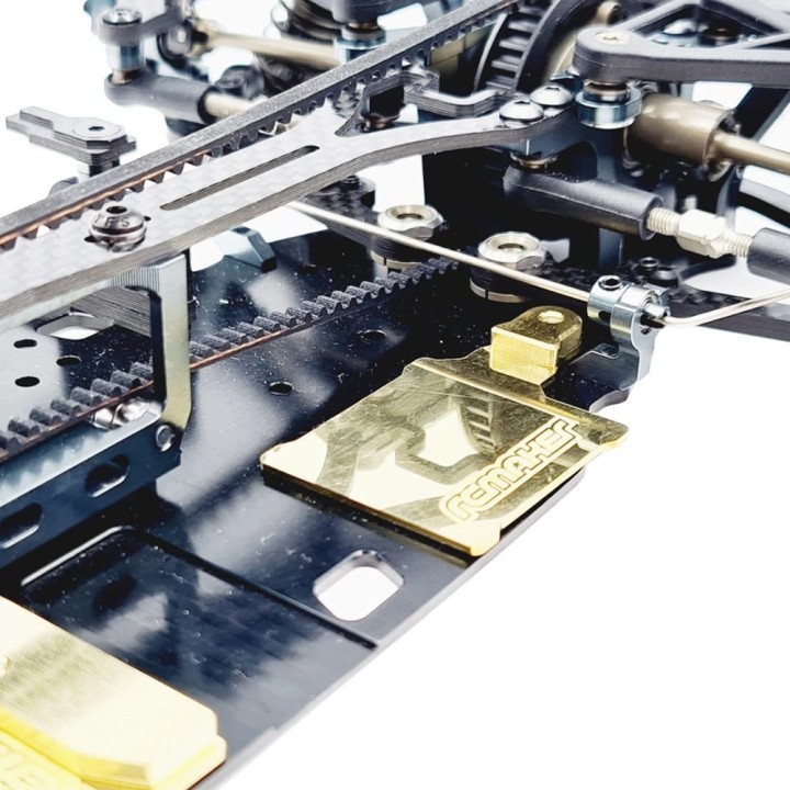 RCM-MTC2-FESCPB LCG Floating ESC Plate For Mugen MTC2 - Brass