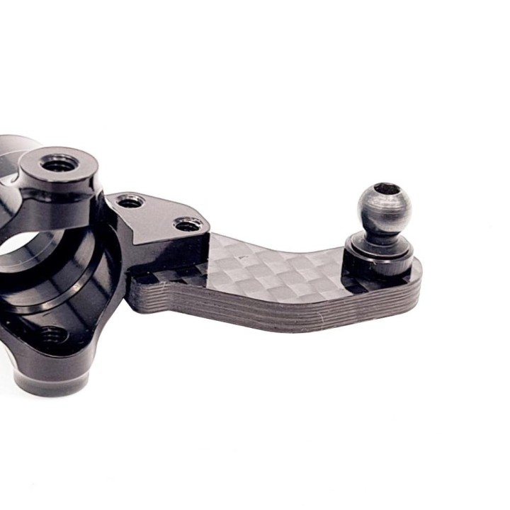 RcMaker HD Carbon Rear ARS Steering Arms for Xray T4'20