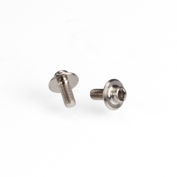 Revolution Design M3x7mm Titanium Brushless Motor Mount Screws (2)