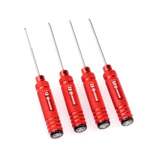 Ruddog Metric Hex Driver Wrench Set (1.5 | 2.0 | 2.5 | 3.0mm)