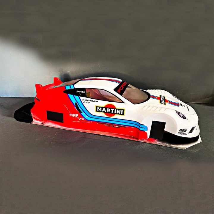 A-Paint RS GT3 1/10 Body Painted Martini