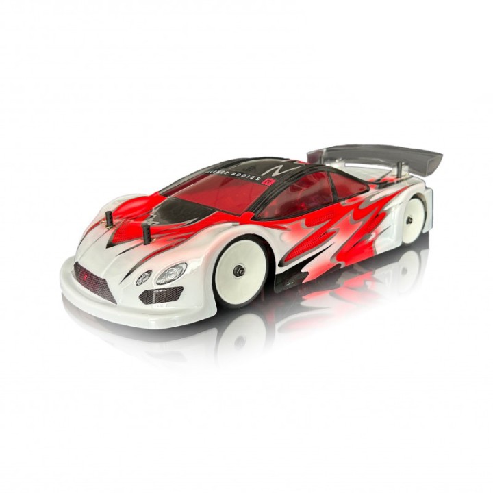 Revenge RC Equalizer Clear Bodyshell 1/10 Touring 190mm - Ultra Light