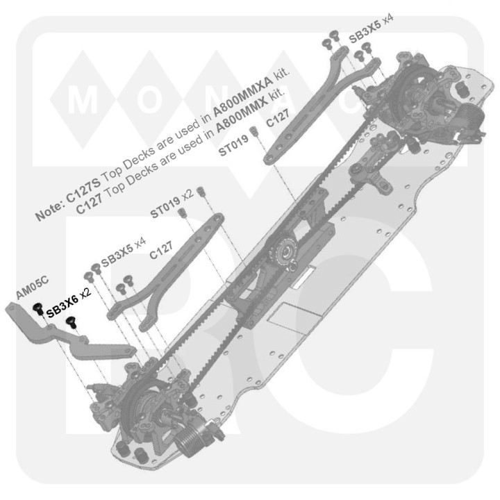 SB3X6 Awesomatix M3x6 Button Head Screw (4)