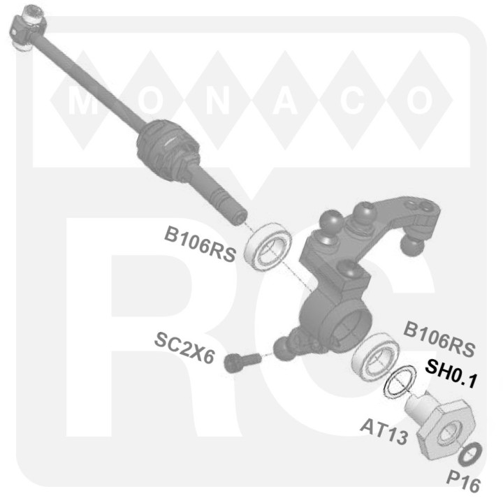 SH0.1 Awesomatix 6x8x0.1mm Shim (4)