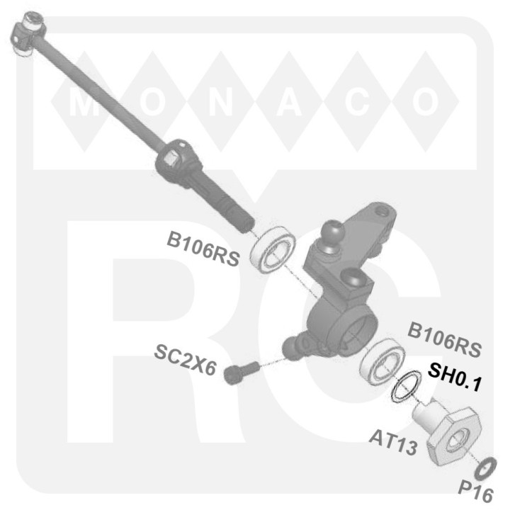SH0.1 Awesomatix 6x8x0.1mm Shim (4)