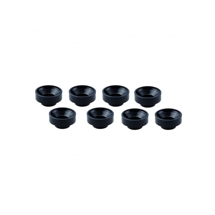 UR1507-N Ultimate M3 Aluminum Servo Washer Black (8 Pcs)