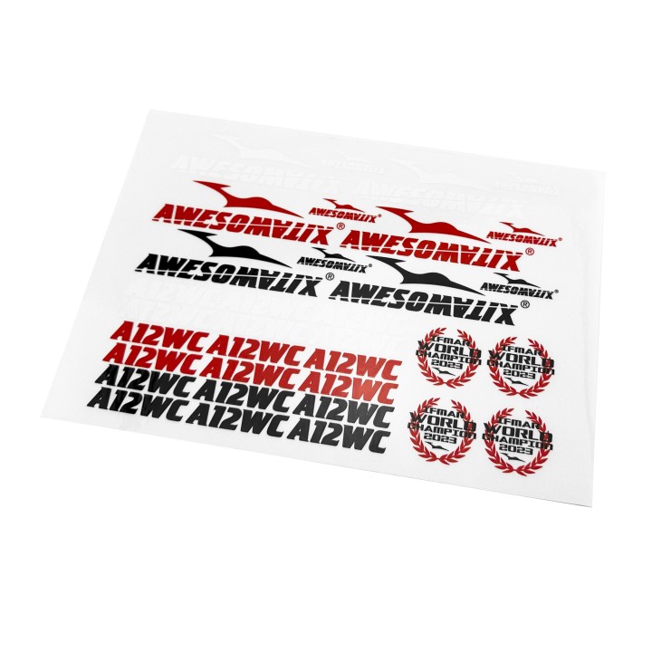 STS-A12WC Awesomatix Stickers Sheet A12WC