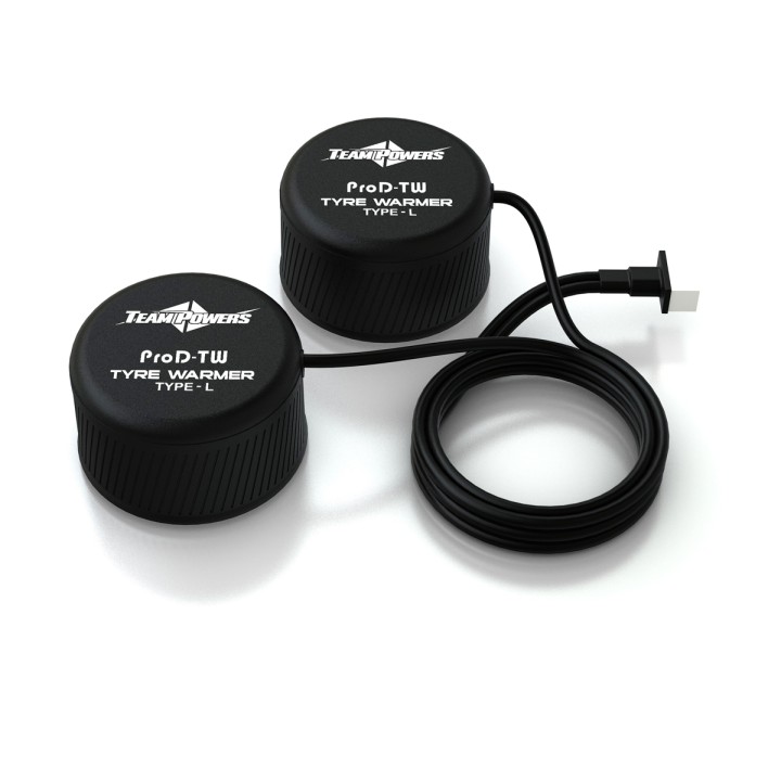 Team Powers Pro-Driver Tyre Warmer Cup 1:10 Touring (1set - 2pcs)