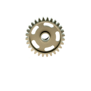48243 Hiro Seiko Hard Coated Alum. Pinion Gear (Mos2) Dp48-27T