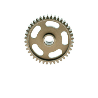 48249 Hiro Seiko Hard Coated Alum. Pinion Gear (Mos2) Dp48-33T