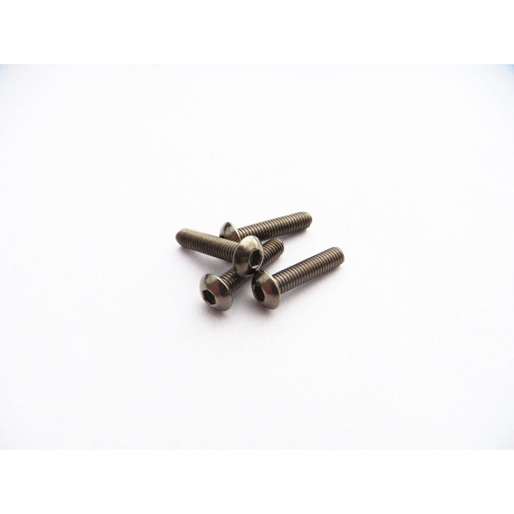 69680 Hiro Seiko Titanium Hex Socket Button Head Screw M3X8