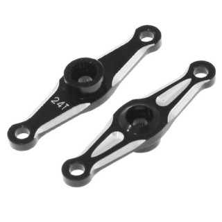 UR1805 Ultimate Alu Double Arm Servo Horn (24T - Hitec) (1Pc.)