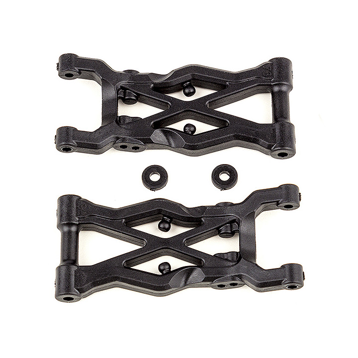 91853 Team Associated B6.2 Rear Suspension Arms, 73mm