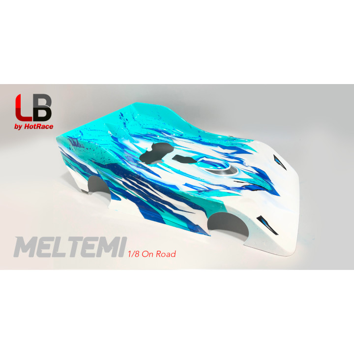 HRLB08MTLC-L Hot Race 1/8 Onroad Meltemi Body Infinity Light