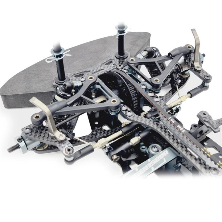 RCM-MTC2-CSAF RcMaker Carbon Front Steering Arms for Mugen MTC2