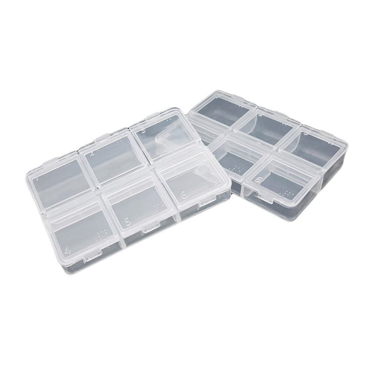 TT-047 T-Works 6 Case Hardware Storage Boxes ( 8.7 x 6x 2cm )