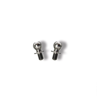 TP-132A-4 T-Works 64 Titanium Mugen MTC2 Ballstud  5x4mm ( 2pcs.)