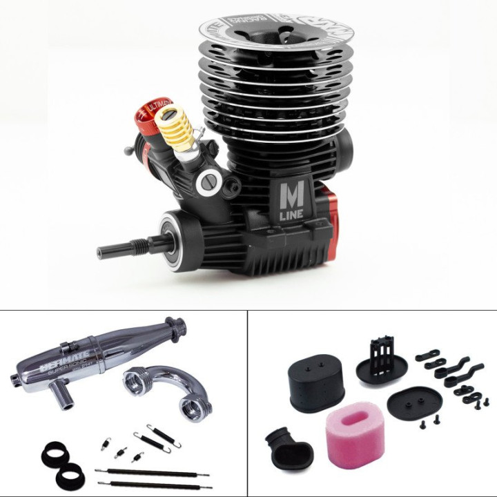 UR3401-MR3E2141 Ultimate Engine Mxr V3 Ceramic / 2141 Pipe SS