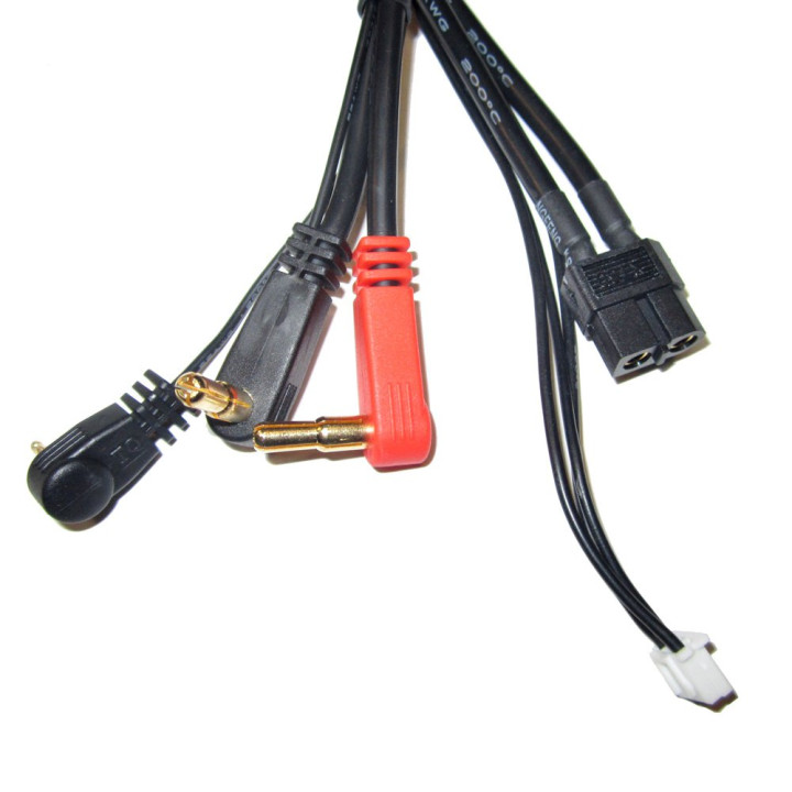 TQ Wire 2S Charge Cable with XT60 & Strain Reliefs