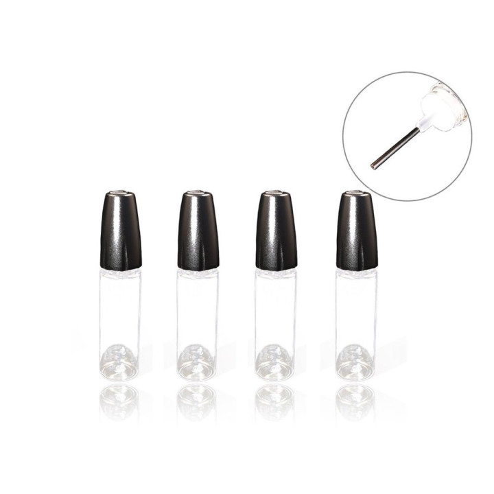 TA-106-V2 T-Works Covered Needle Head Oil Bottle 15cc. 4pcs.