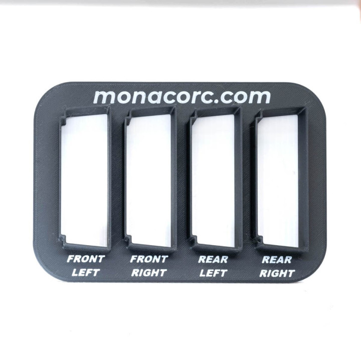MonacoRC Small Bag Red V2.1 with Weight System Tray