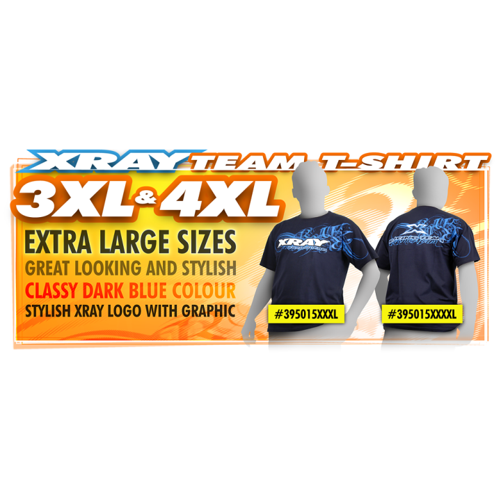 395015XXXL Xray Team T-Shirt (XXXL) 