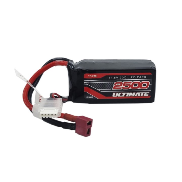 UR4436 Ultimate Battery 4S 2500Mah 20C Lipo Soft Case Starter Box