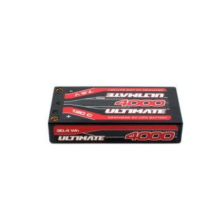 UR4443 Ultimate Graphene Hv Lcg Lipo Shorty 4000Mah 7.6V 120C PK4