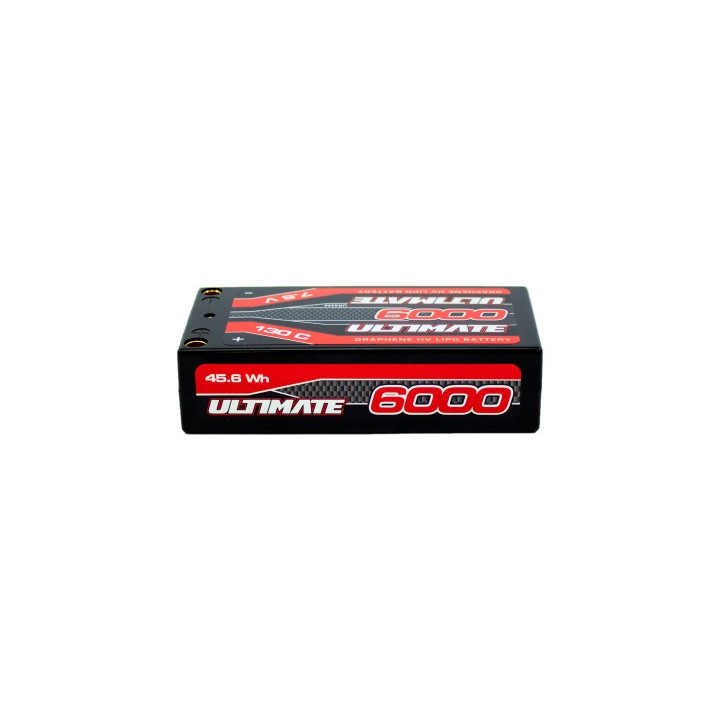 UR4444 Ultimate Graphene Hv Lcg Lipo Shorty 6000Mah 7.6V 130C PK5