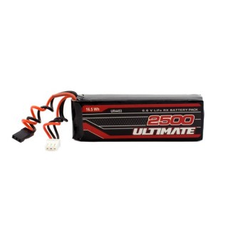UR4453 Ultimate 6.6V. 2500Mah Life Flat Receiver Battery Pack Jr
