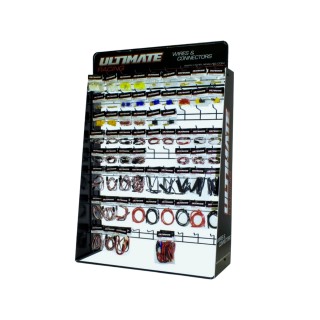 UR46001 Ultimate Wires + Connectors Display 2 X 62 Items (124)