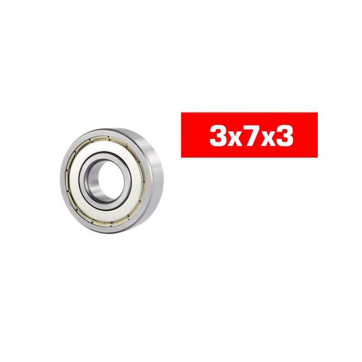 UR7814-2 Ultimate 3X7X3mm Hs Metal Shielded Bearing Set (2Pcs)