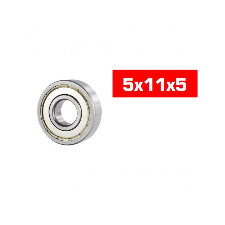 UR7828-2 Ultimate 5X11X5mm Hs Metal Shielded Bearing Set (2Pcs)