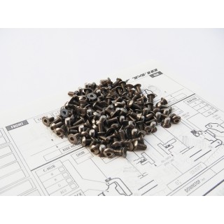 48199 Hiro Seiko T4'18 Titanium Hex Socket Screw Set