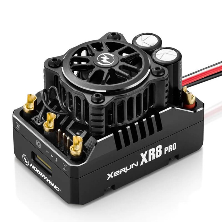 HW30113400 Hobbywing Xerun Xr8 Pro G3 Speedcontrol - Black