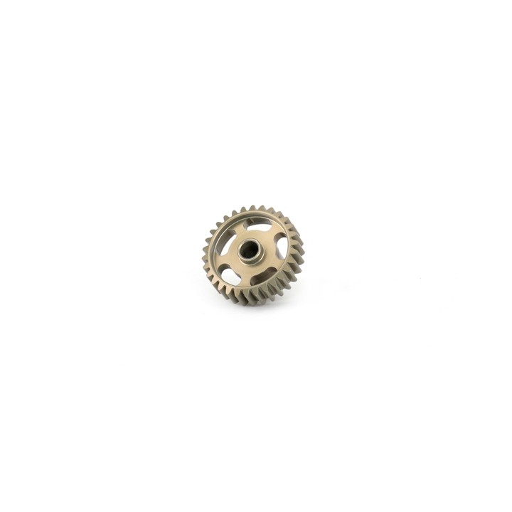 48246 Hiro Seiko Hard Coated Alum. Pinion Gear (Mos2) Dp48-30T