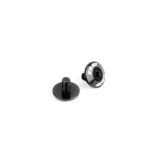 302590 Xray Alu Dual Servo Saver Screw M3X7 - Swiss 7075 T6 (2)